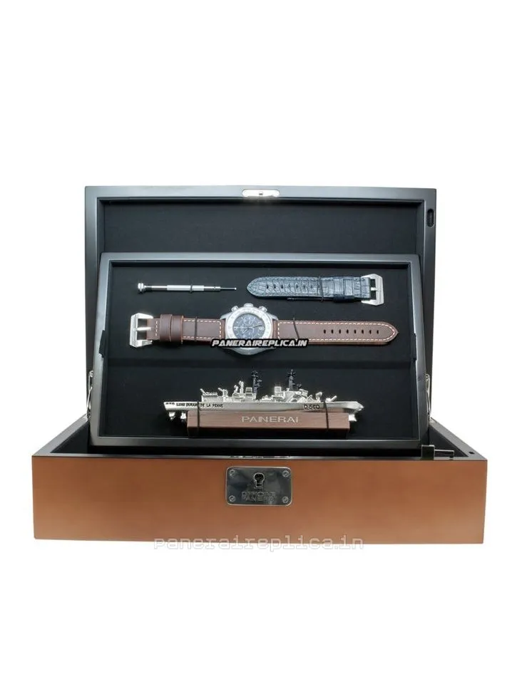 Alternative view of Wonderful Copies Panerai Mare Nostrum 42mm Steel Case Mens/unisex Manual Winding Watch