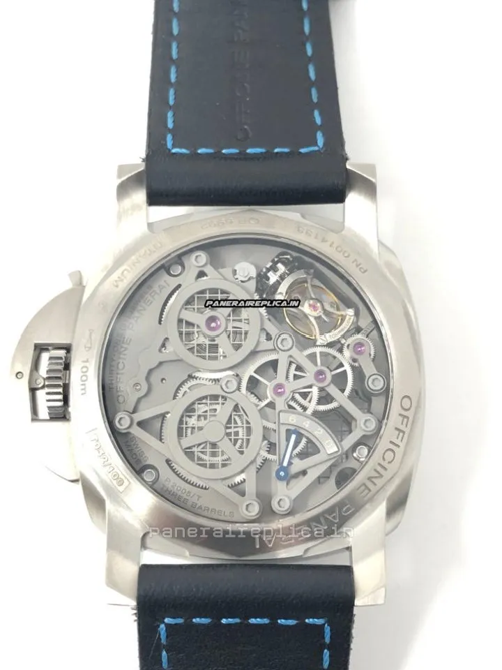 Alternative view of Great Copy Panerai Special Editions 47mm Titanium Case Mens/unisex Manual Winding Watch