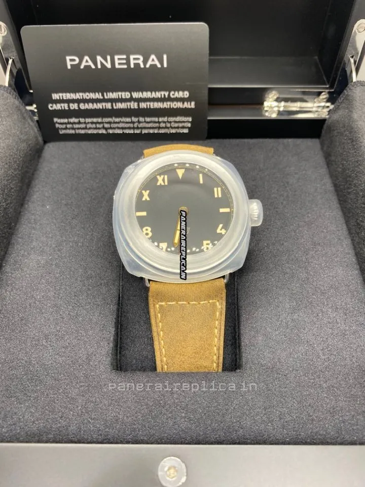 Alternative view of Great Replica Panerai Radiomir 3 Days Gmt 47mm Steel Case Mens/unisex Manual Winding Watch