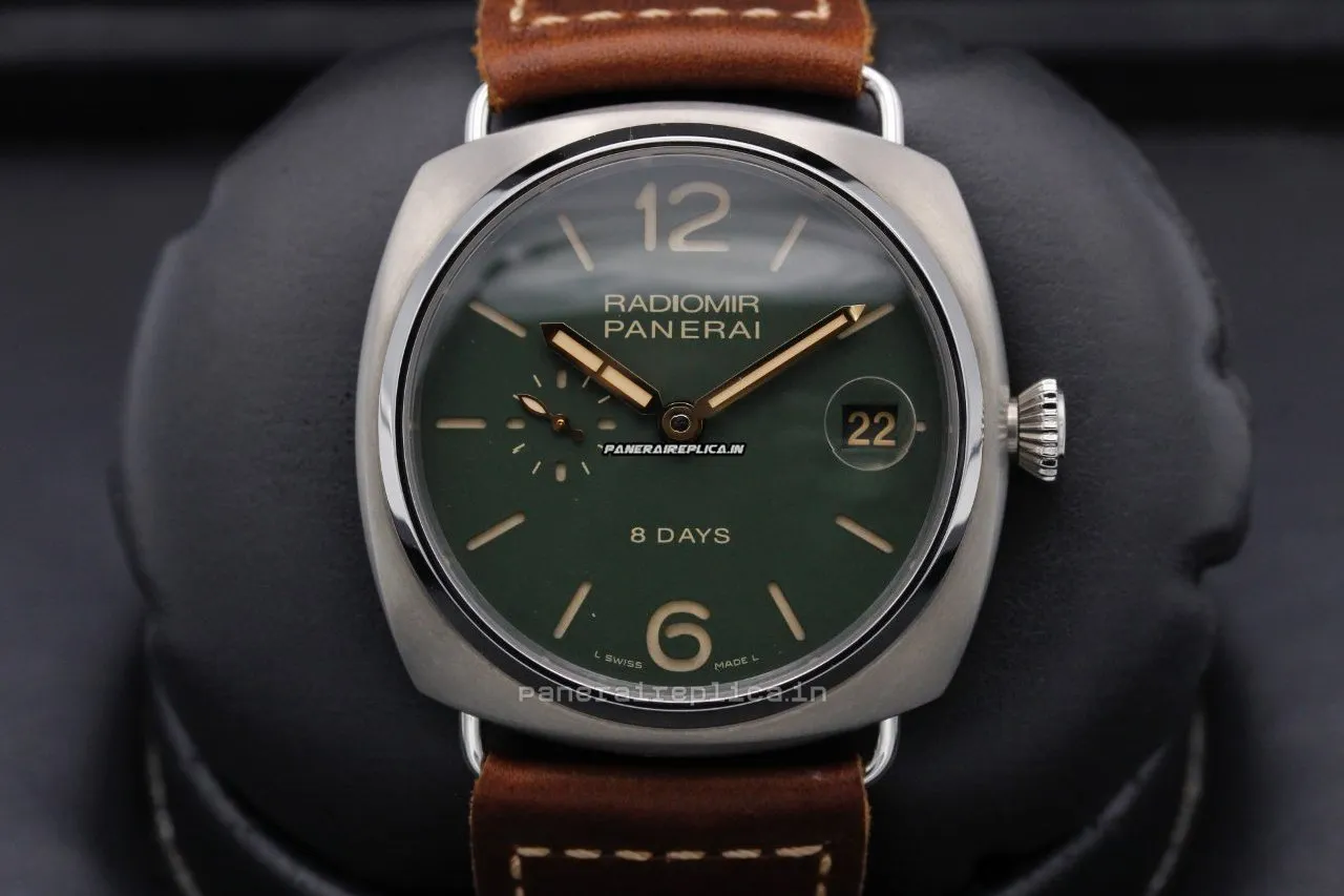 Fantastic Knockoff Panerai Radiomir 8 Days Gmt 45mm Titanium Case Watch