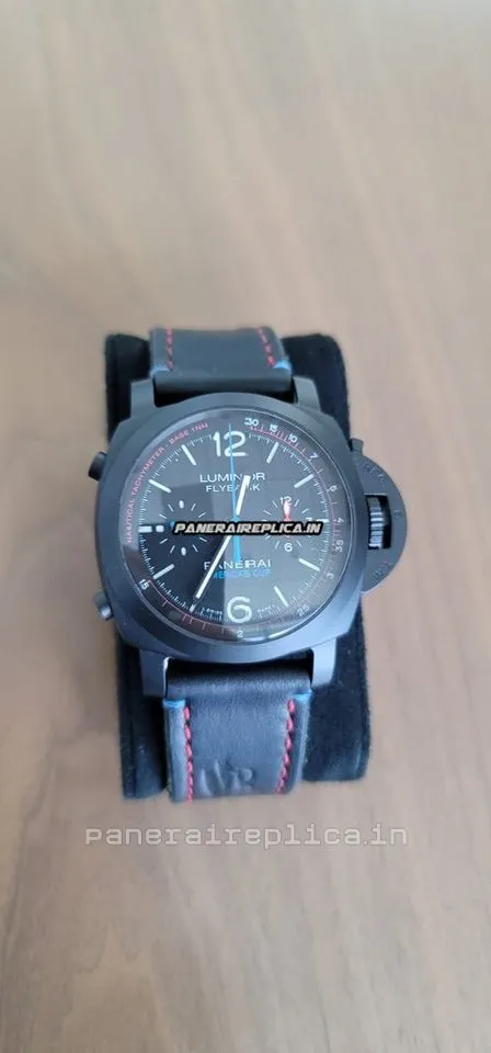 Alternative view of Terrific Knockoff Panerai Luminor 1950 Ceramic Case Mens/unisex Watch