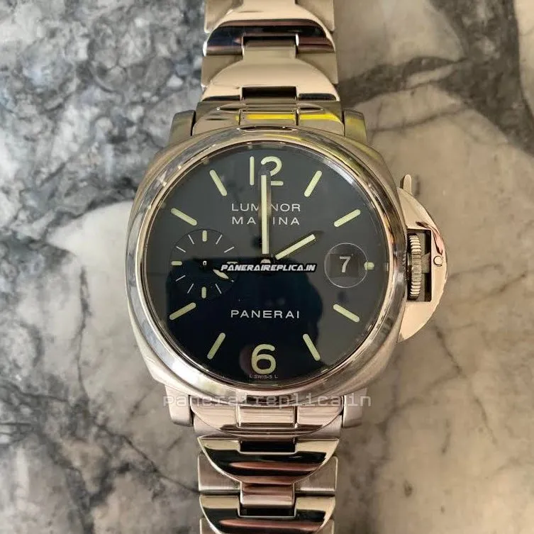 Fine Fake Panerai Luminor Marina 40mm Steel Case Mens/unisex Automatic Watch