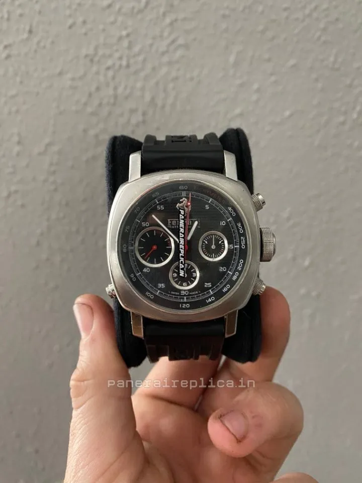 Alternative view of Good Replica Panerai Ferrari 45mm Steel Case Mens/unisex Automatic Watch