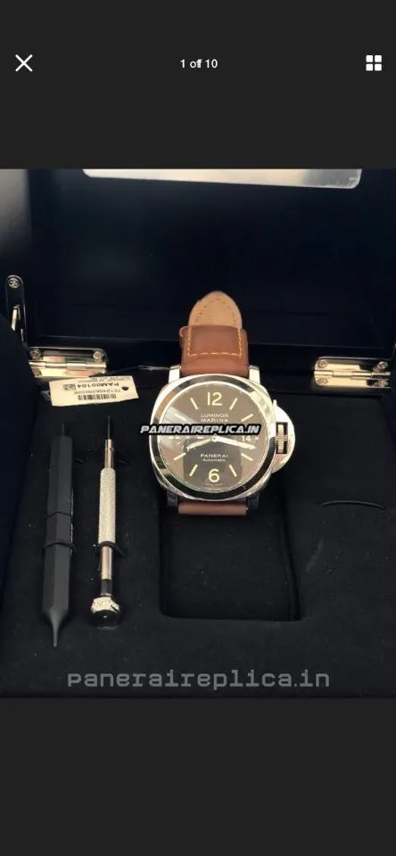 High Quality Knockoff Panerai Luminor Marina 44mm Steel Case Mens/unisex Automatic Watch