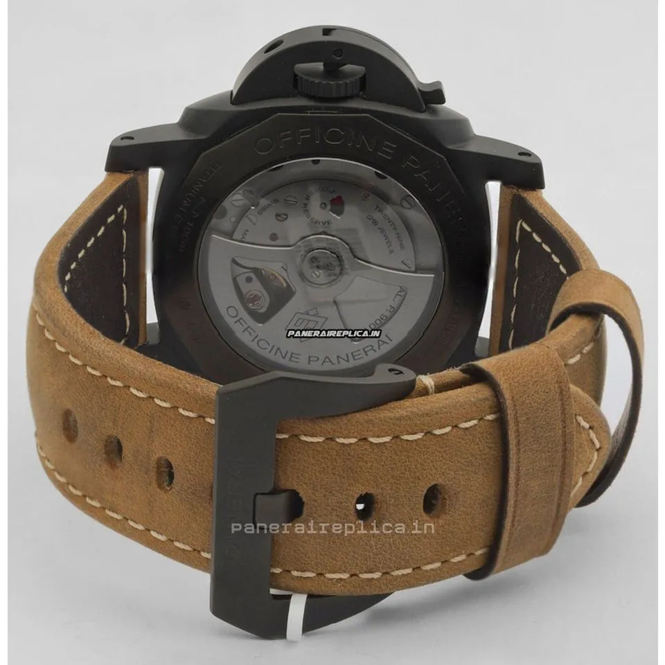 Alternative view of Great Replicas Panerai Luminor 1950 44mm Ceramic Case Automatic Watch