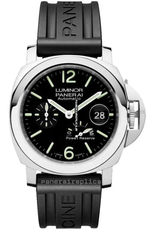 Alternative view of Distinctive Replicas Panerai Luminor Power Reserve 44mm Steel Case Mens/unisex Automatic Watch