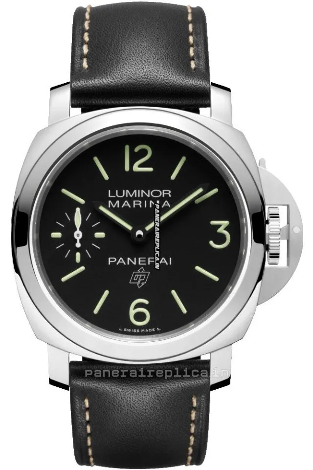 Neat Replica Panerai Luminor Marina 44mm Steel Case Mens/unisex Manual Winding Watch