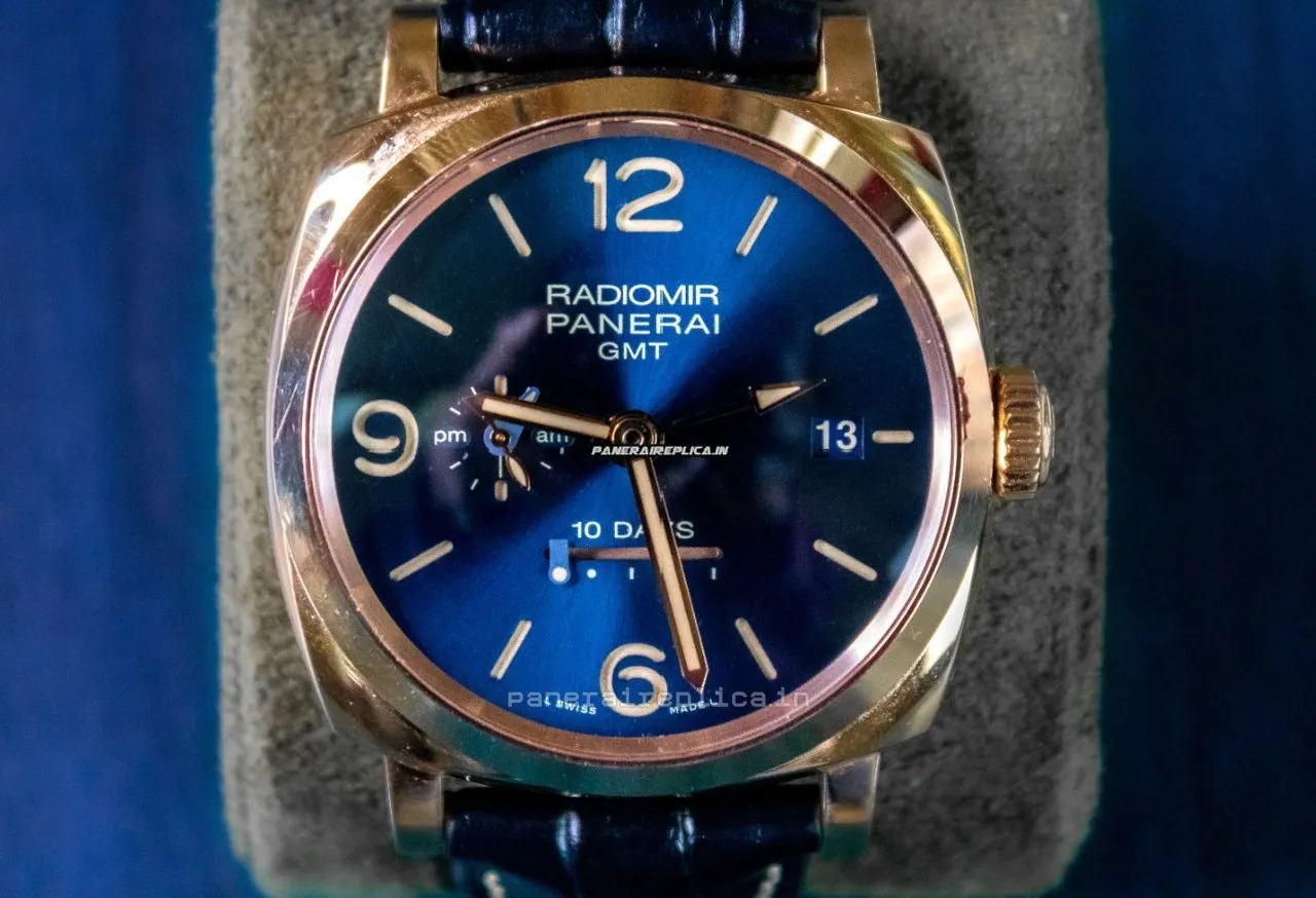 Design Replica Panerai Special Editions 45mm Red Gold Case Mens/unisex Automatic Watch