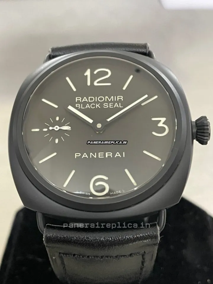 Well Made Replica Panerai Radiomir Black Seal 45mm Ceramic Case Mens/unisex Manual Winding Watch