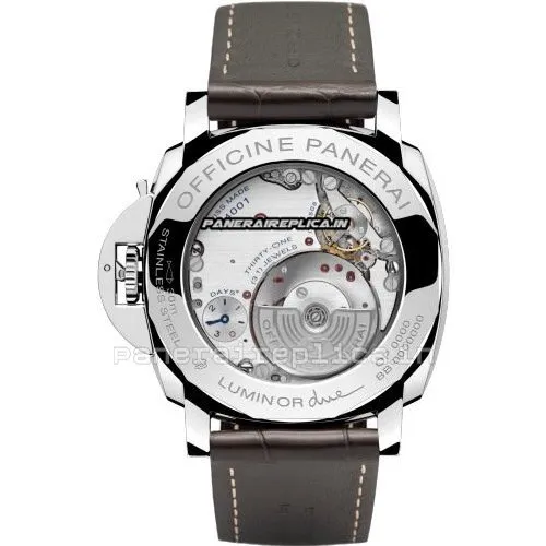 Alternative view of Incredible Fake Panerai Luminor Due 45mm Steel Case Mens/unisex Automatic Watch