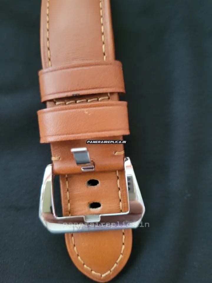 Alternative view of Distinctive Replica Panerai Luminor Marina 44x14.5mm Steel Case Mens/unisex Manual Winding Watch