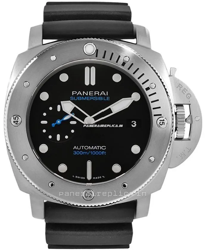 Perfect Replica Panerai Luminor Submersible 47mm Titanium Case Automatic Watch