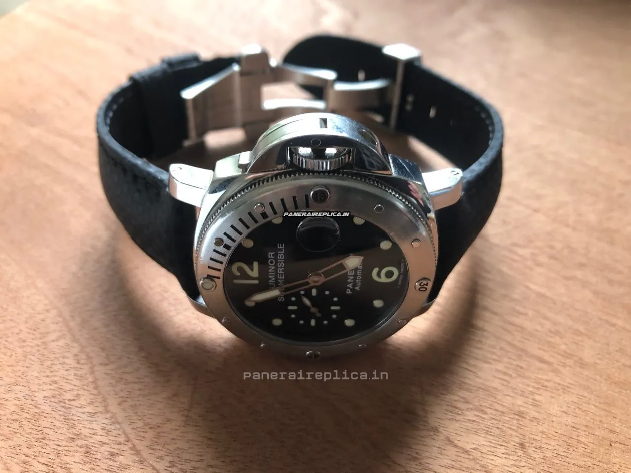 Alternative view of Great Clone Panerai Luminor Submersible 44mm Steel Case Mens/unisex Automatic Watch