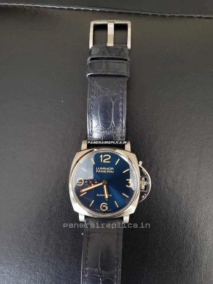 Alternative view of Special Imitation Panerai Luminor Due 45mm Titanium Case Mens/unisex Automatic Watch