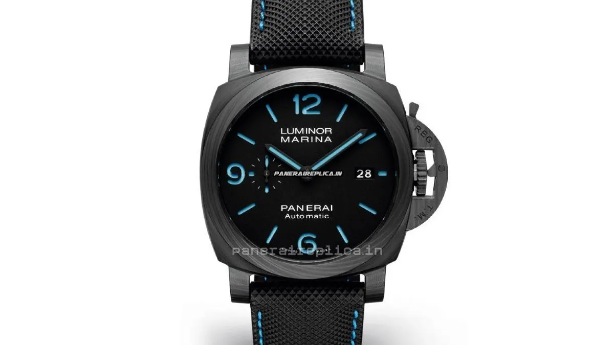 Great Replicas Panerai Panerai Watches 44mm Carbon Case Mens/unisex Automatic Watch