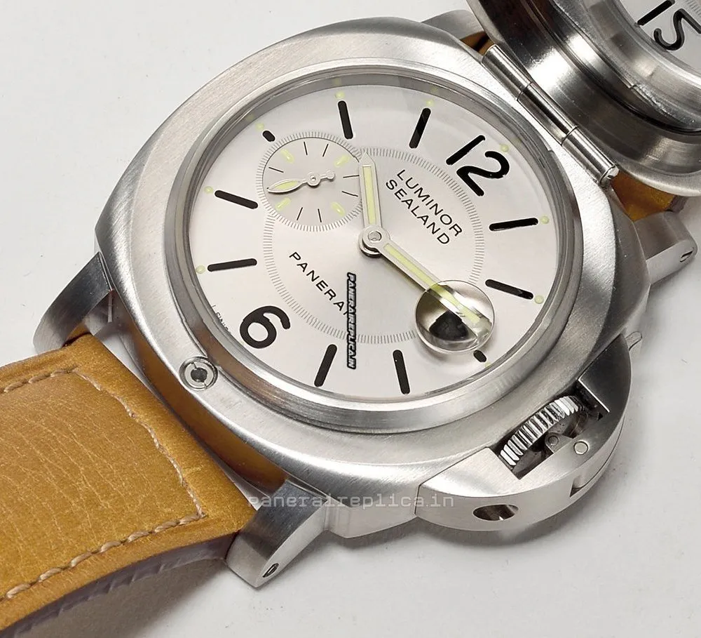 Alternative view of Discount Imitation Panerai Special Editions 44mm Steel Case Automatic Watch
