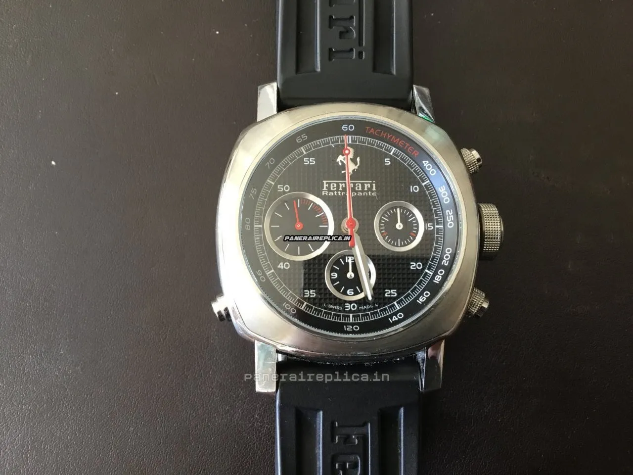 Lovely Knockoff Panerai Ferrari 45mm Steel Case Mens/unisex Automatic Watch