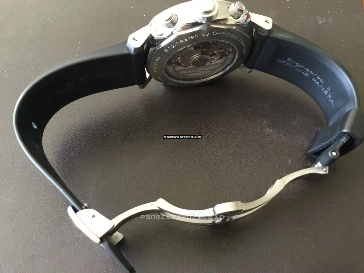 Alternative view of Lovely Knockoff Panerai Ferrari 45mm Steel Case Mens/unisex Automatic Watch