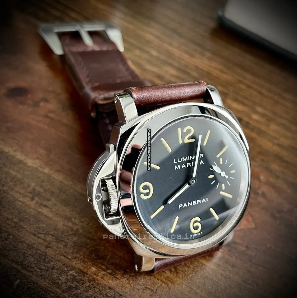 Wonderful Clone Panerai Luminor Marina 44mm Steel Case Mens/unisex Manual Winding Watch