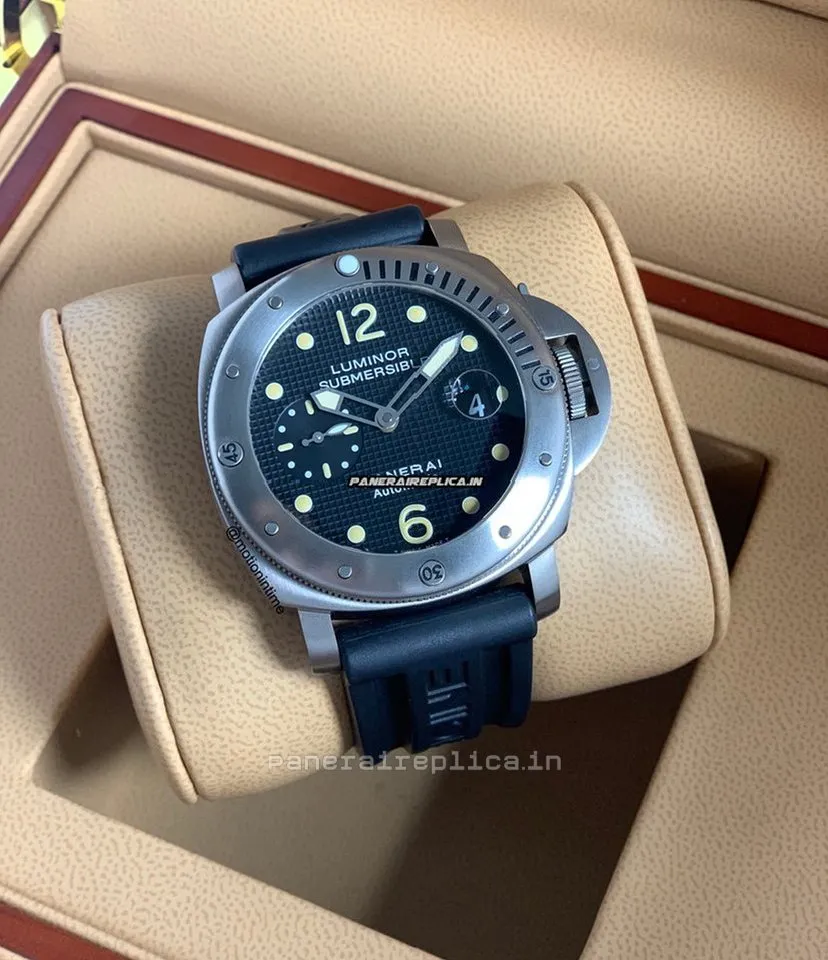 Terrific Imitation Panerai Luminor Submersible 44mm Titanium Case Mens/unisex Automatic Watch
