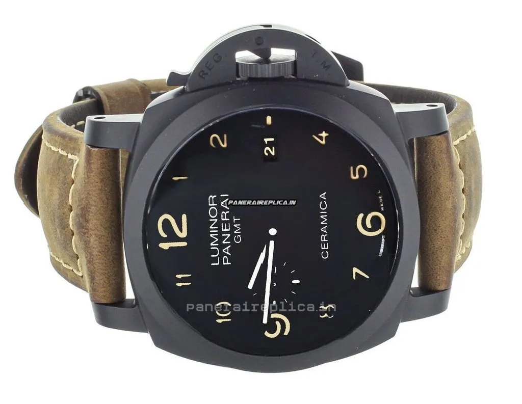 Alternative view of Amazing Replica Panerai Luminor 1950 44mm Ceramic Case Mens/unisex Automatic Watch