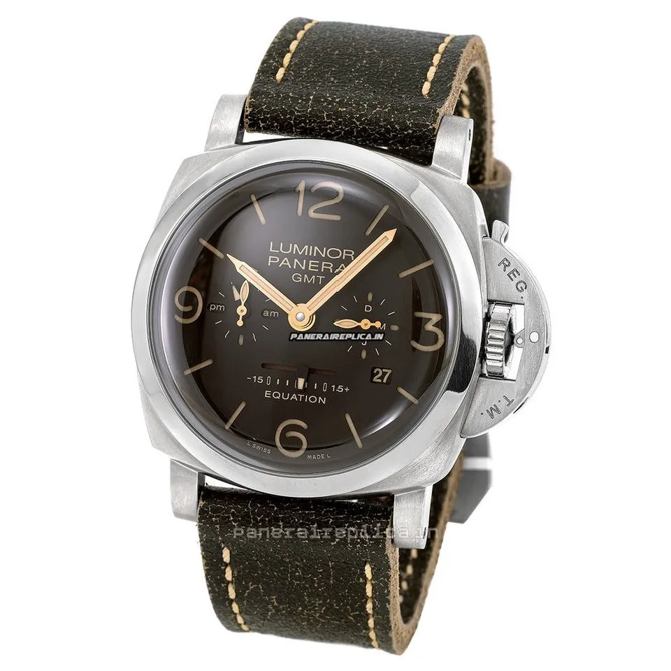 Lovely Replica Panerai Luminor 1950 47mm Titanium Case Manual Winding Watch
