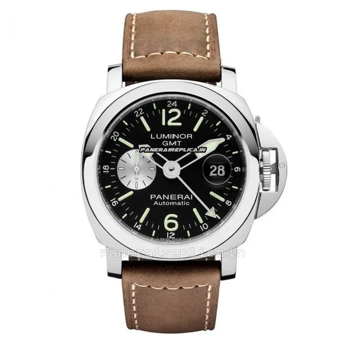 Defect Knockoff Panerai Luminor Gmt Automatic 44mm Steel Case Mens/unisex Automatic Watch