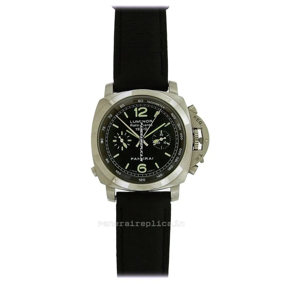 Alternative view of Durable Fake Panerai Luminor 1950 44mm Steel Case Mens/unisex Automatic Watch