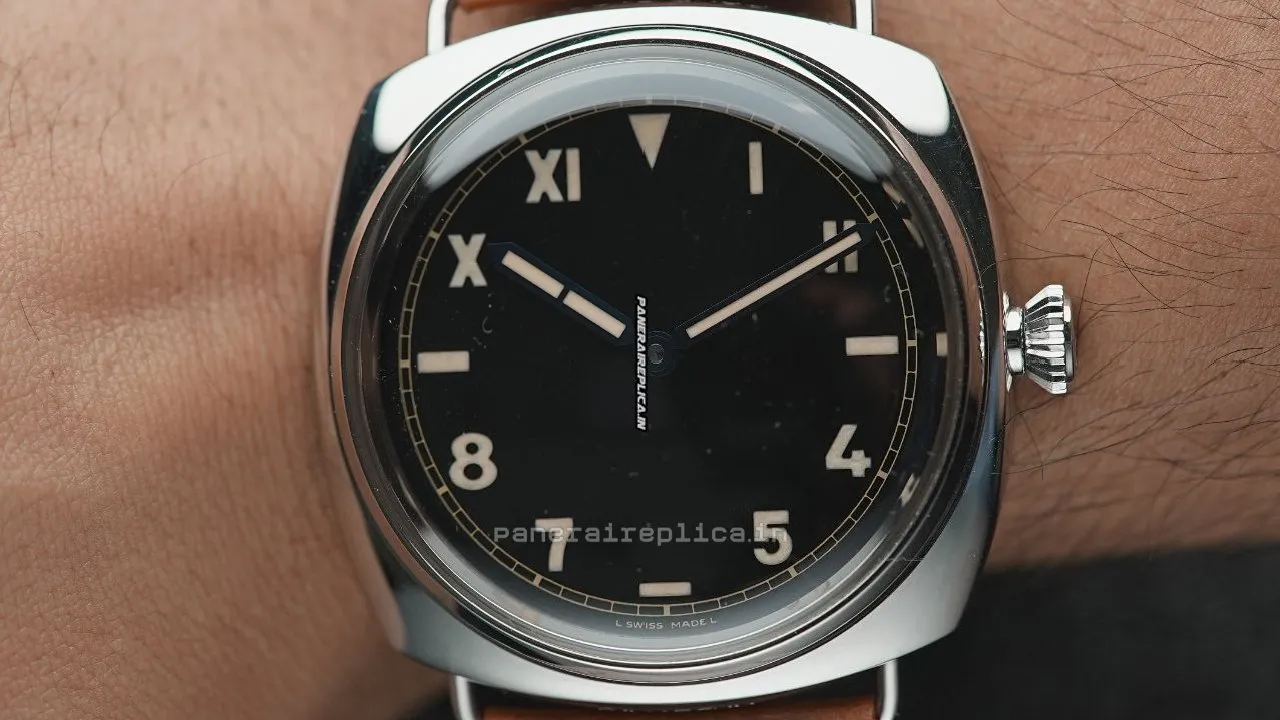 Alternative view of Suitable Replicas Panerai Special Editions 47mm Steel Case Mens/unisex Manual Winding Watch