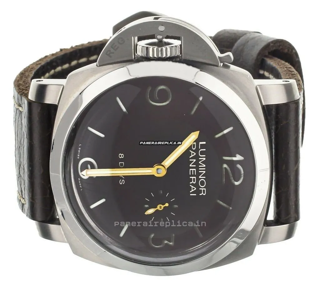 Alternative view of Quality Replica Panerai Special Editions 47mm Titanium Case Mens/unisex Manual Winding Watch