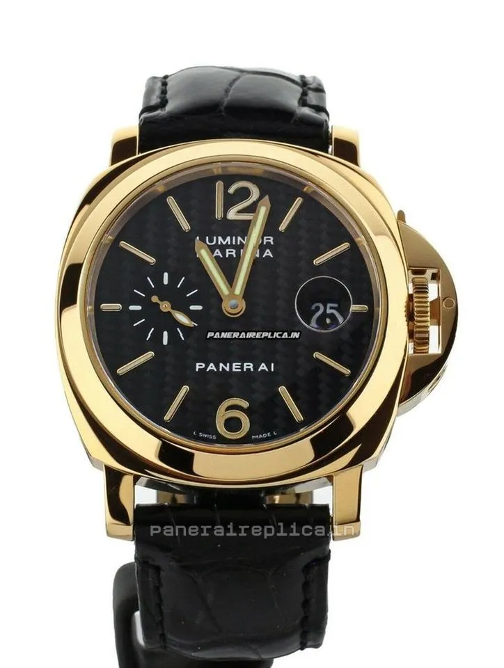 Affordable Replica Panerai Luminor Marina 44mm Yellow Gold Case Mens/unisex Automatic Watch