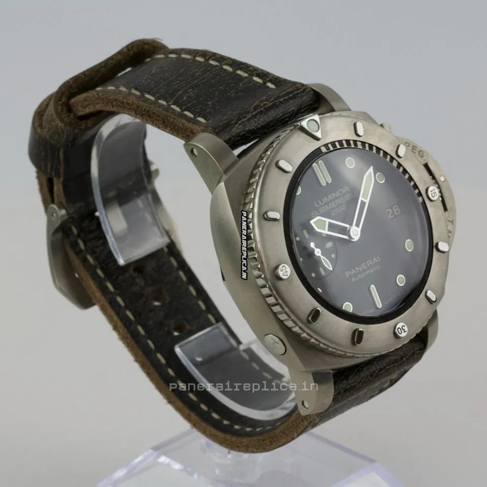 Alternative view of Superb Copy Panerai Special Editions 47mm Titanium Case Mens/unisex Automatic Watch