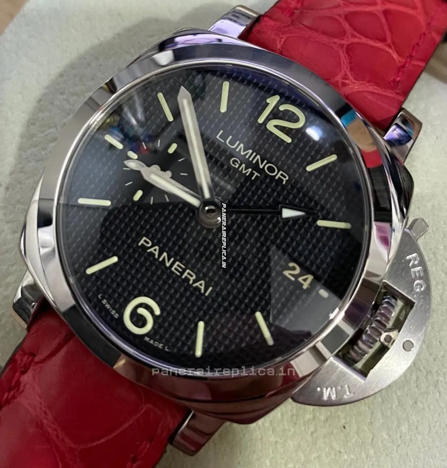 Alternative view of Popular Fakes Panerai Luminor 1950 42mm Steel Case Mens/unisex Automatic Watch