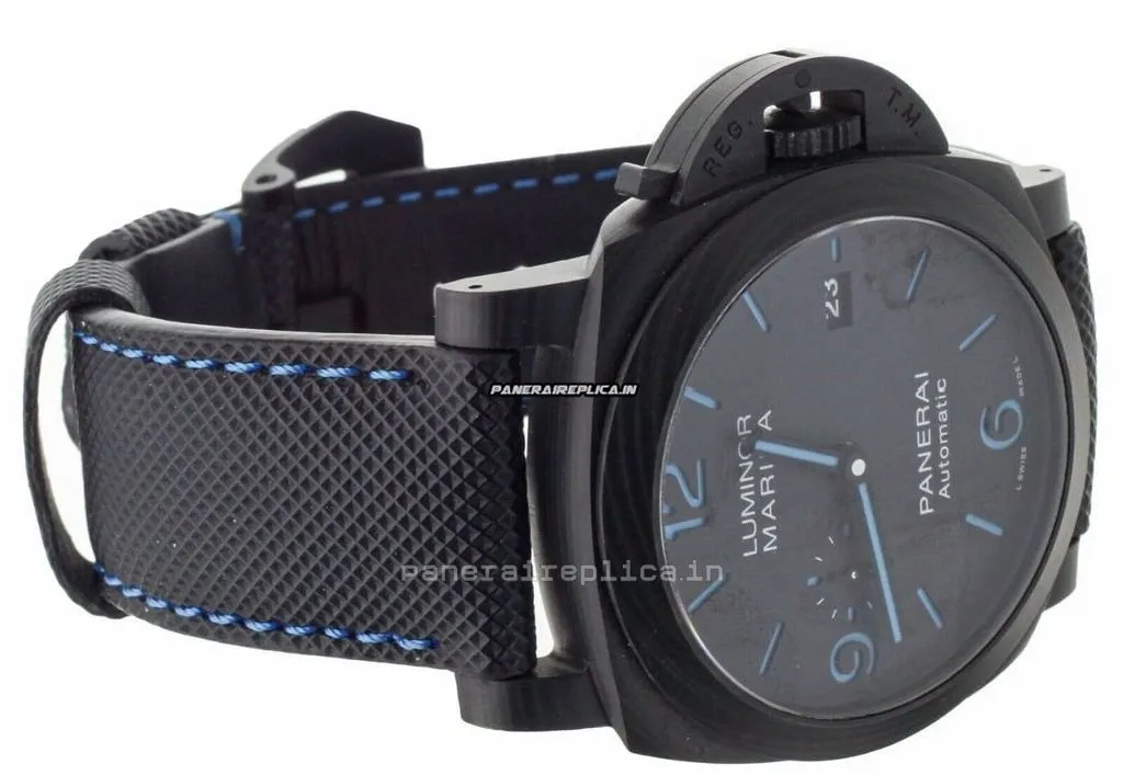 Alternative view of Recommend Fake Panerai Panerai Watches 44mm Carbon Case Mens/unisex Automatic Watch