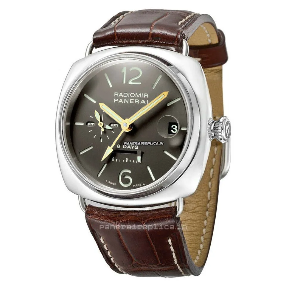 Fantastic Knockoff Panerai Special Editions 45mm Platinum Case Mens/unisex Manual Winding Watch