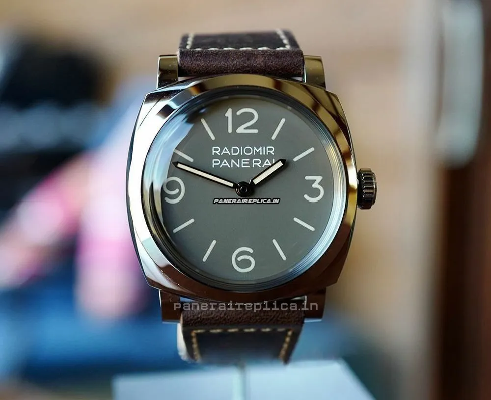 Alternative view of Remarkable Knockoff Panerai Special Editions 47mm Steel Case Manual Winding Watch