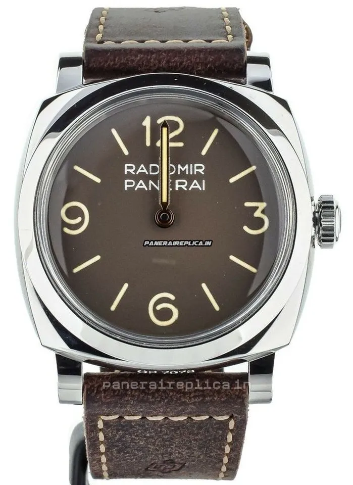 Exquisite Replicas Panerai Special Editions 47mm Steel Case Mens/unisex Manual Winding Watch