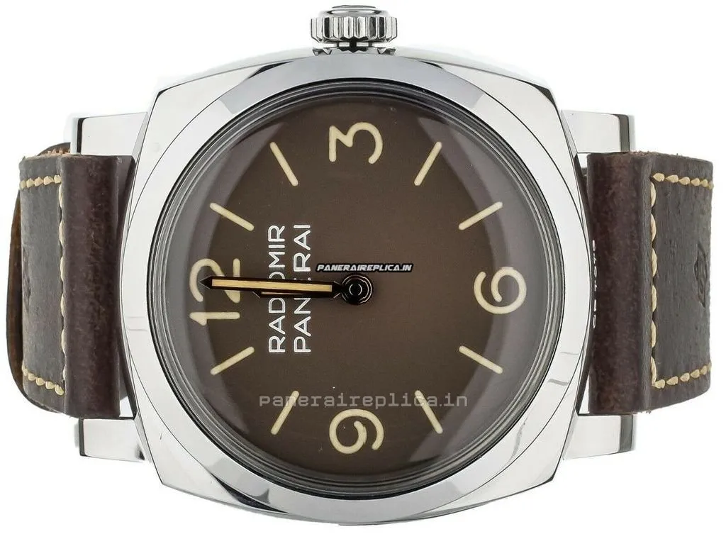 Alternative view of Exquisite Replicas Panerai Special Editions 47mm Steel Case Mens/unisex Manual Winding Watch