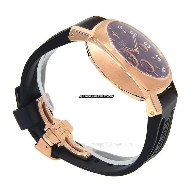 Alternative view of Top Replicas Panerai Ferrari 45mm Rose Gold Case Mens/unisex Manual Winding Watch