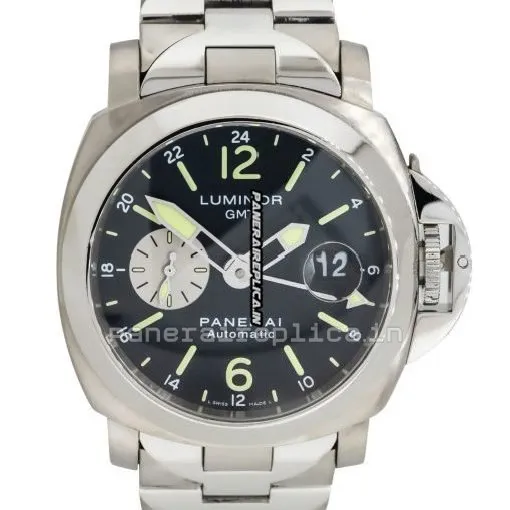 Alternative view of Exquisite Replicas Panerai Luminor Gmt Automatic 44mm Titanium Case Automatic Watch