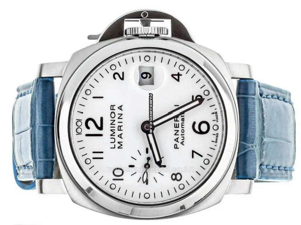 Alternative view of Amazing Replica Panerai Luminor Marina 40mm Steel Case Mens/unisex Automatic Watch