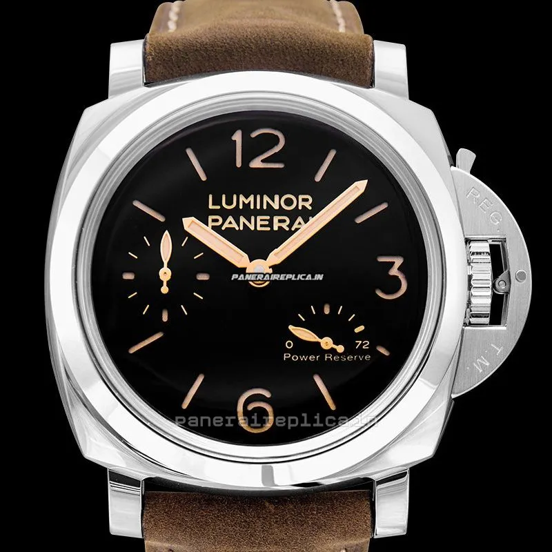 Incredible Clone Panerai Luminor 1950 47mm Steel Case Mens/unisex Manual Winding Watch