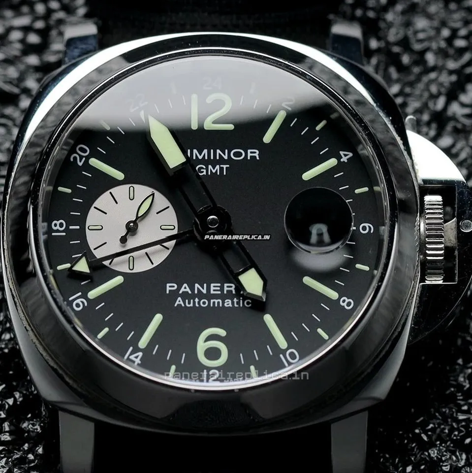 High Quality Replica Panerai Luminor Gmt Automatic 44mm Steel Case Mens/unisex Automatic Watch