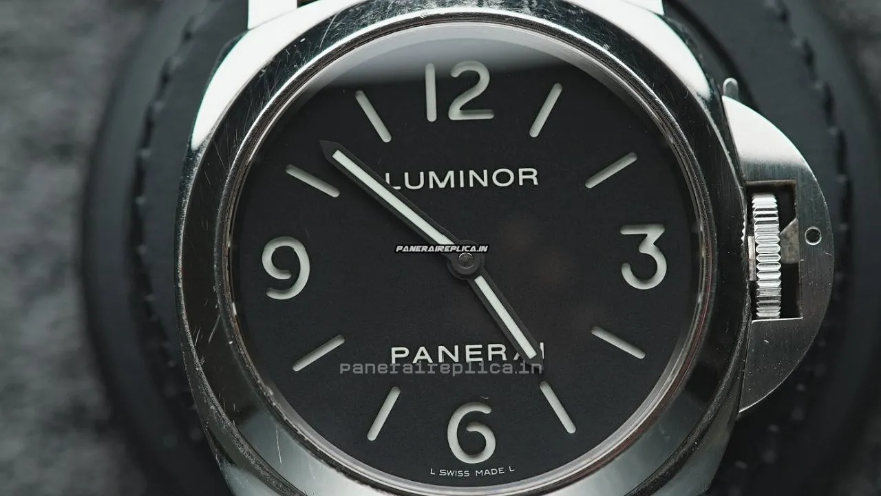 Alternative view of Amazing Fake Panerai Luminor Base 44mm Steel Case Mens/unisex Manual Winding Watch