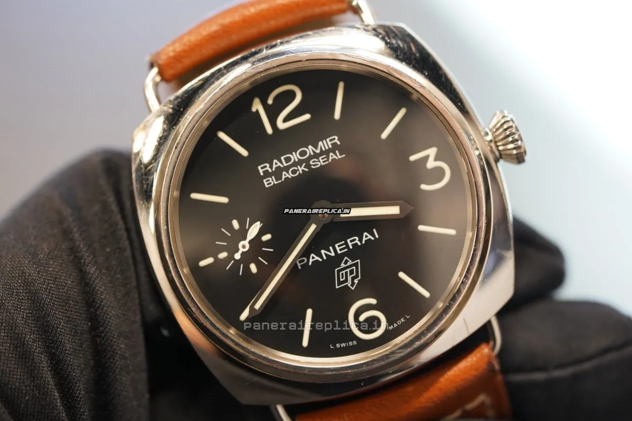 Alternative view of Luxury Replica Panerai Radiomir Black Seal 45mm Steel Case Mens/unisex Automatic Watch