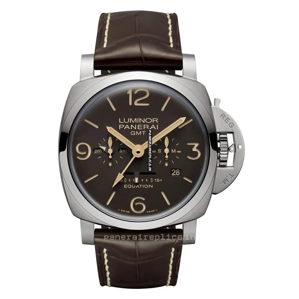 Affordable Copy Panerai Luminor 1950 47mm Titanium Case Mens/unisex Manual Winding Watch