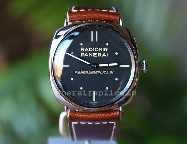 Alternative view of Lovely Replica Panerai Special Editions 7mm Steel Case Manual Winding Watch