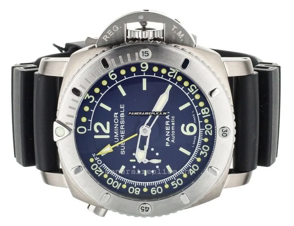 Alternative view of Neat Knockoff Panerai Special Editions 47mm Titanium Case Mens/unisex Automatic Watch