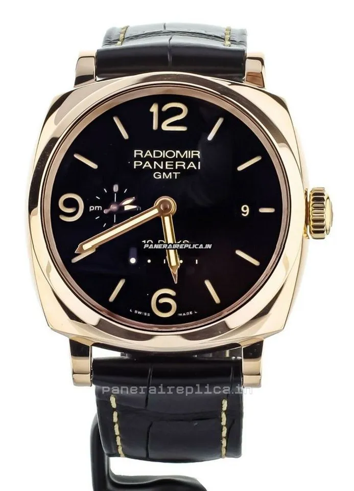 Excellent Imitation Panerai Special Editions 45mm Rose Gold Case Mens/unisex Automatic Watch