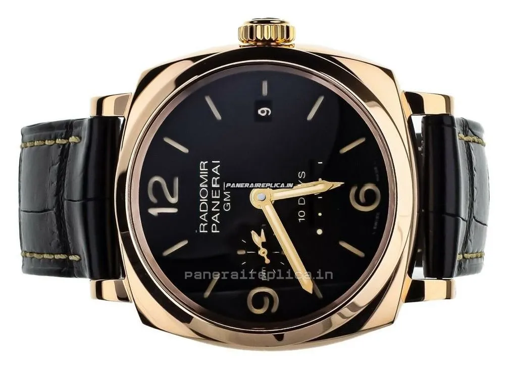 Alternative view of Excellent Imitation Panerai Special Editions 45mm Rose Gold Case Mens/unisex Automatic Watch